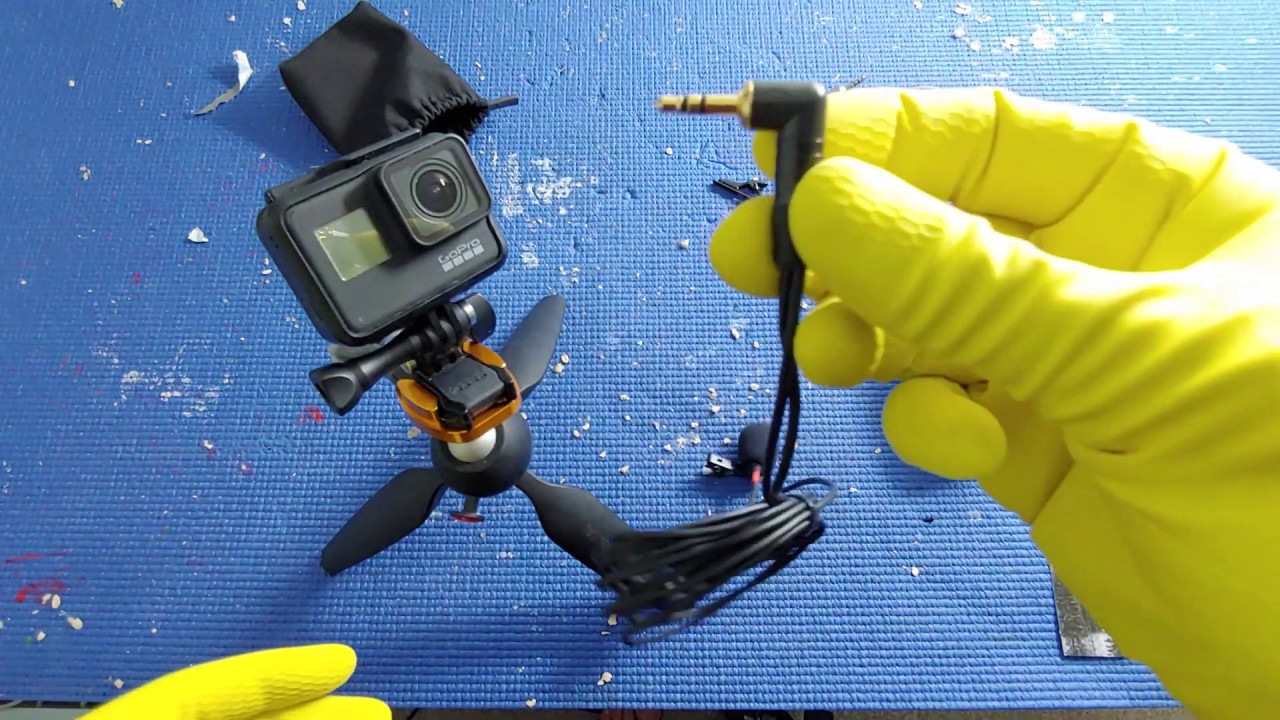 ASMR show USE GoPro Hero 7 Black with External Stereo Microphone