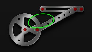 Offset Crank and Piston Mechanism