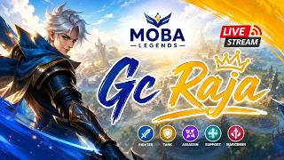 Live streamie moba legends 5v5 ❤️‍🔥 with Gc RaJa ❤️#moba #mlbb