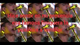 Tito torbellino Jr, el H en vivo, (letra/lyrics)