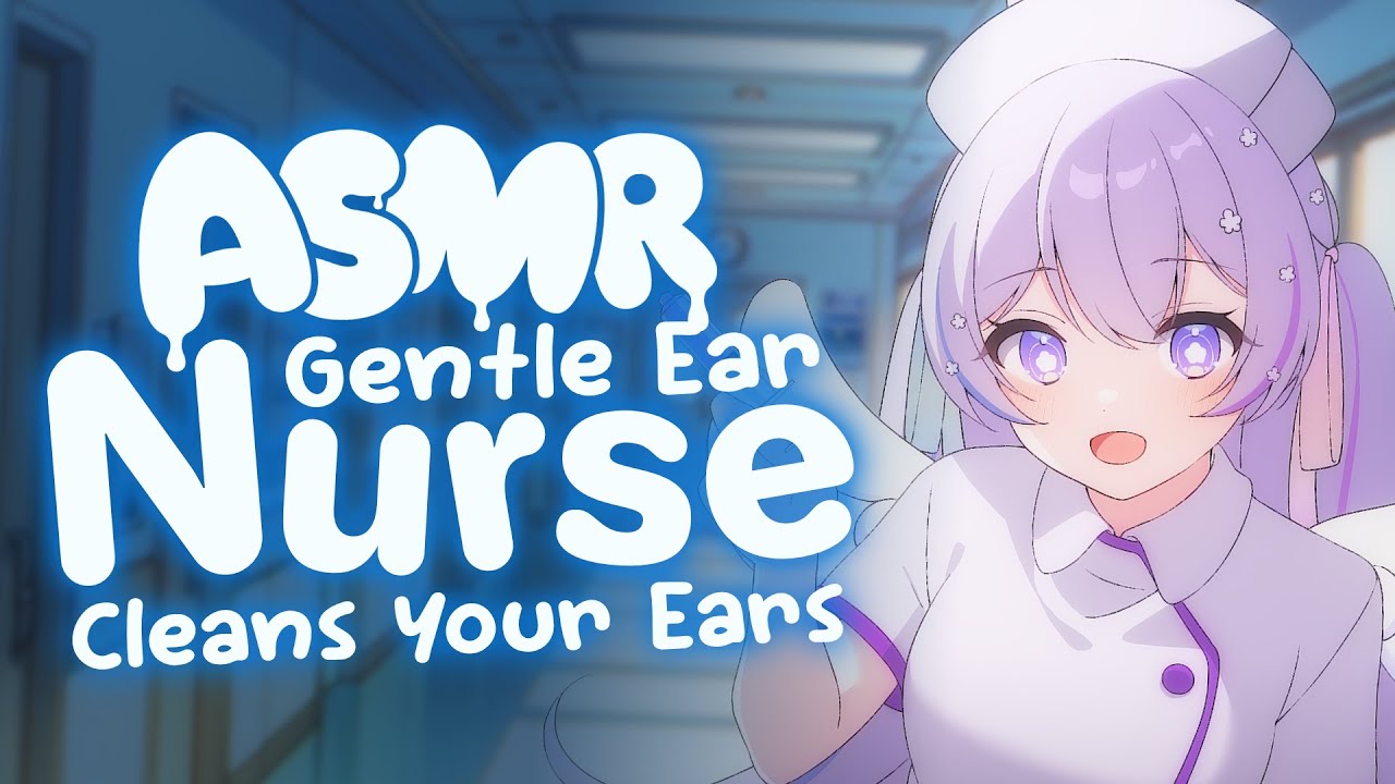 Gentle Ear Nurse Cleans Your Ears【ASMR】【Whispers, Nurse Roleplay, Ear Cleaning】
