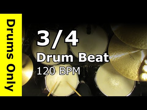 3/4-drum-track-120-bpm