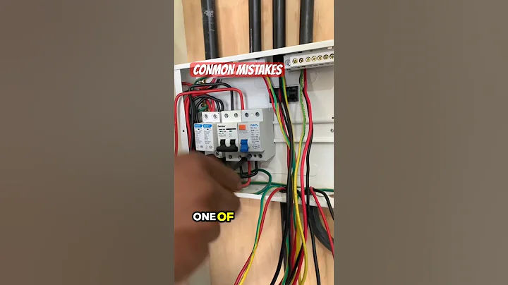 The most common mistake while wiring. #electrical #shorts