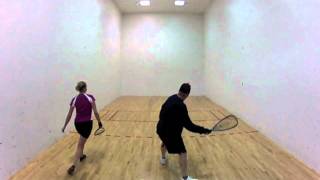 Slow Motion Racquetball