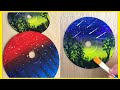 Como pintar un CD fácil para principiantes | Pintura Acrílica | #38