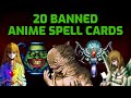 Yu-Gi-Oh: 20 Spells from the Anime that were BANNED in real life!