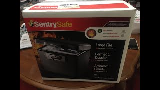 Sentry Safe Large File .61 CUFT Format L Dossier 17.3L better than Large and cheaper same specs