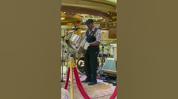 Thumbnail of Tyrone Babb Steel Pan Musician on Cruise Ship 🥁