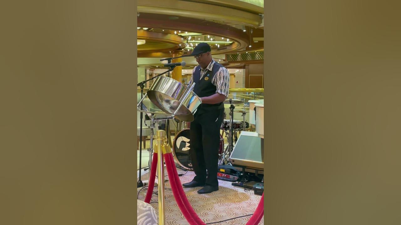 Tyrone Babb Steel Pan Musician on Cruise Ship π₯ Tyrone Babb Steel Pan Musician on Cruise Ship π₯