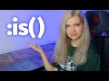 Сокращай и упрощай CSS с помощью :is()