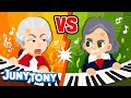 Mozart vs Beethoven | ¡Que Gane el Mejor! | Canciones Infantiles | JunyTony en español