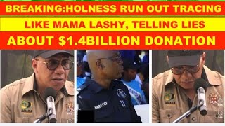 BREAKING:HLNESS TRACING LIKE MUMA LASHY,TELLING LIES ABOUT$1.4 B DONATION.CLIAM COMMON SENSE  STUPID