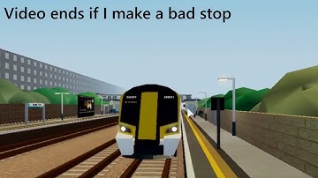 If I make a bad stop in SCR the video ends (ROBLOX)