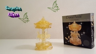 3D Crystal Puzzle - Karussell - Carousel