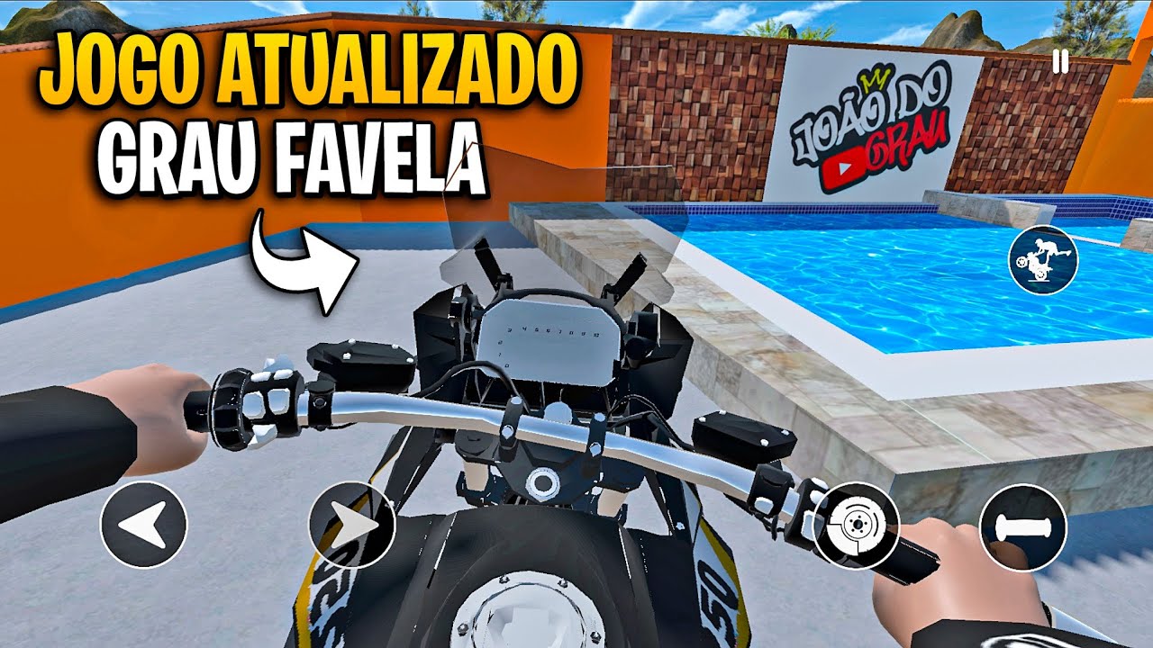 GRAU FAVELA  NOVO JOGO DE MOTOS ! 