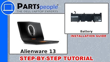 Dell Alienware 13 (P56G001) Battery How-To Video Tutorial