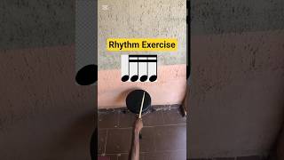 Rhythm Exercise🎵#rhythm #shorts #drums #youtubeshorts
