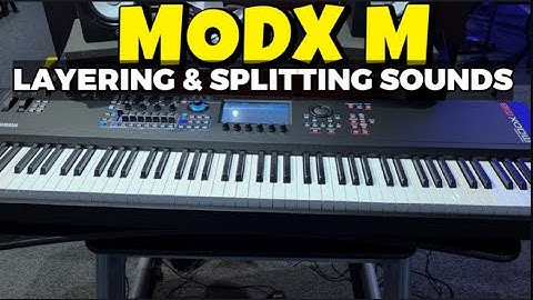 MODX M Tutorial | How to Layer and Split The Keyboard