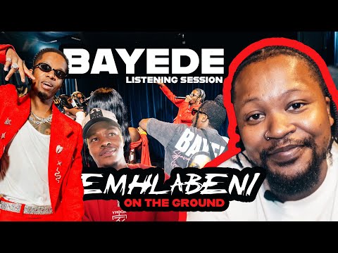 Emhlabeni Vlogs | INSIDE THE "BAYEDE" LISTENING SESSION 🎶 | DANYA DEVS & SA MUSIC VIBES 🔥
