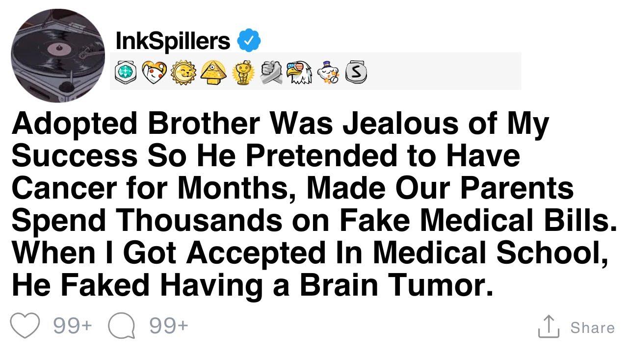 Adopted Brother Was Jealous of My Success So He Pretended to Have Cancer for Months, Made Our...