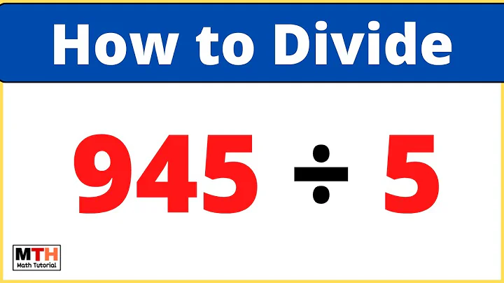 945 divided by 5 (945÷5) | Long Division