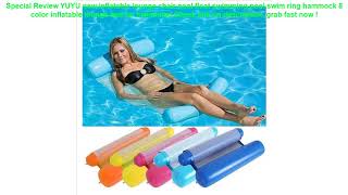 YUYU new inflatable lounge chair pool float swimming pool swim ring ha screenshot 5