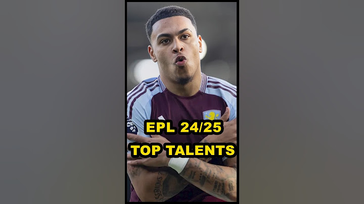 Premier League Young Top Players 2024-25 | #premierleague #astonvilla #liverpoolfc #englandfootball