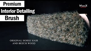 Best Detailing Brush For Cars | WaveX Interior Detailing Brush| Horse Hair Soft Bristles Brush screenshot 1