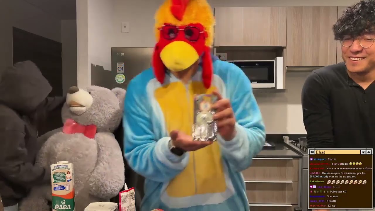 ꧁❥🔴Directo Resub de twich Themagmaboi!!creando un pastel con pollo cap y estar꧂