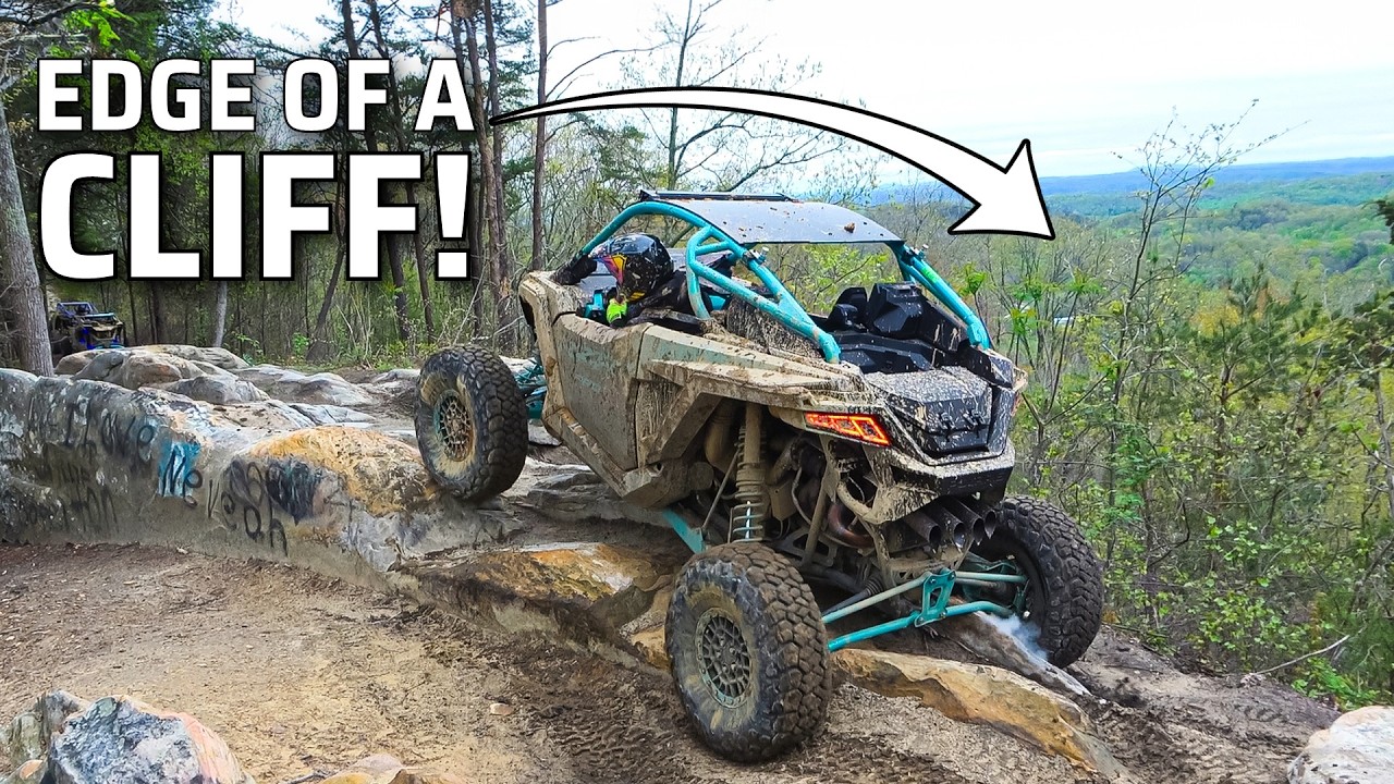 Riding on CLIFFS! Walden's Ridge & Trail 16 Windrock! RZR and X3!