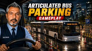 Articulated Bus Parking Gameplay screenshot 1