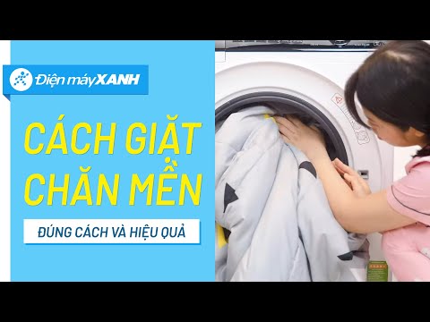 Video Cách giặt chăn mền đúng cách và hiệu quả để đón Tết •... - youtube