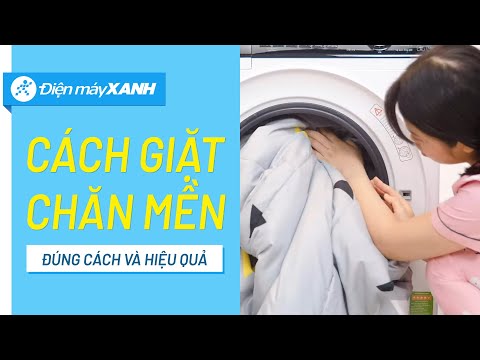 Video: Giặt chăn ga gối đệm ở nhiệt độ nào