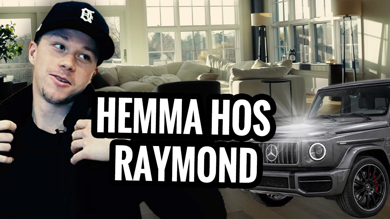 Hemma hos NHL-stjärnan Lucas Raymond 🌟