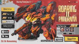 MECHARASHI F2P GUIDE: ROARING PANORAMA 2 ELITE CHALLENGE NEW YEAR'S EVE 1ST TRY (51996pts)