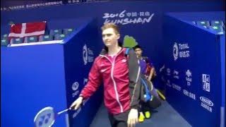 TOTAL BWF Thomas & Uber Cup Finals 2016 | Badminton Day 4/S1-Thomas Cup Grp D- DEN vs TPE
