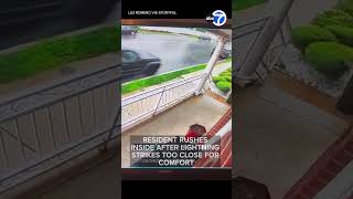 Lightning Strikes Too Close for Comfort in New Jersey