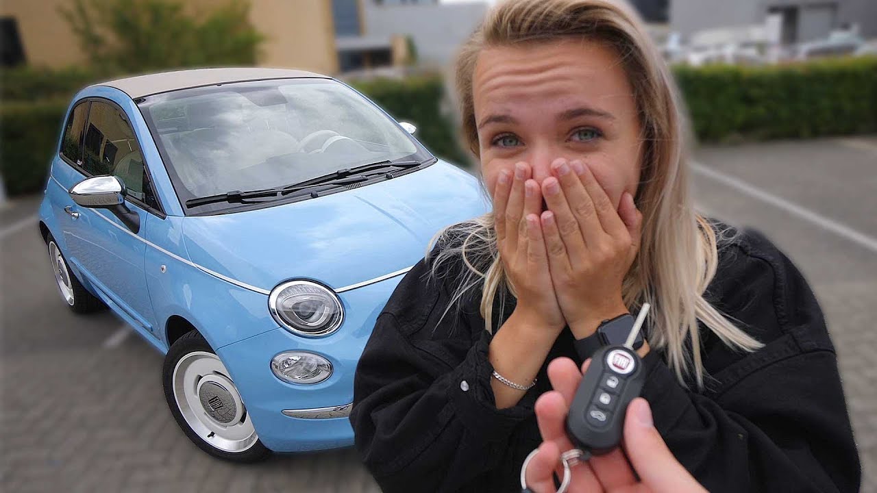 IK GEEF ROOS EEN FIAT 500!