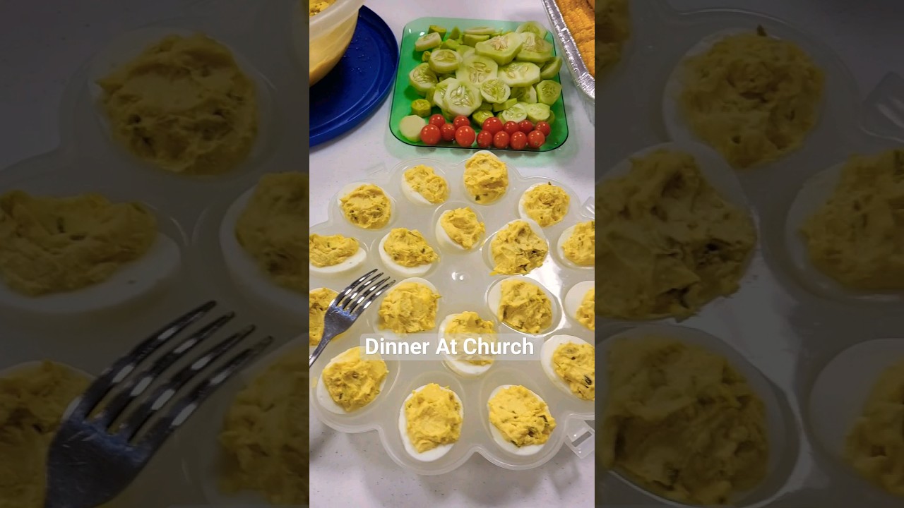Homecoming Dinner At My Church | Food Table
