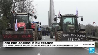 Le Haut conseil pour le climat s'invite dans le débat sur les agriculteurs • FRANCE 24