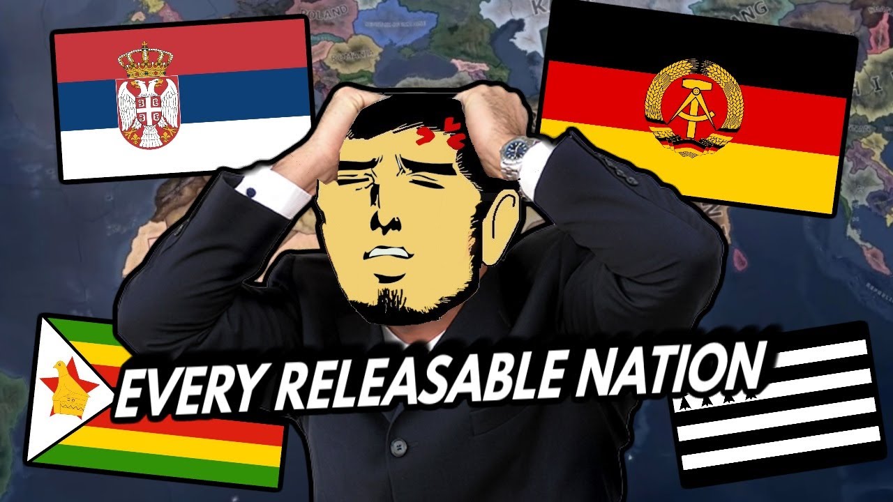 Playing Every Releasable Nation In Hearts Of Iron 4 - 600k Special