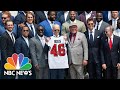 Tom Brady, Tampa Bay Buccaneers Visit The White House