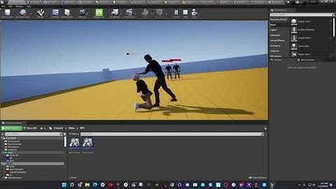 UE4 + ALS Batman / Sleeping dogs Combat takedowns