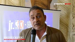 Ai microfoni di streamingsport.it l'Assessore allo Sport di Montebelluna, Andrea MARIN