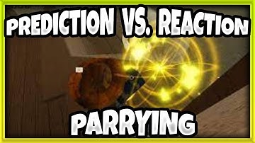 PREDICTION VS REACTION PARRYING | Deepwoken PVP School