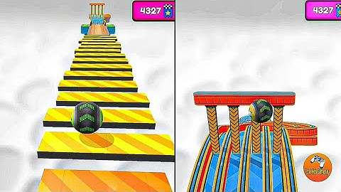 Going Balls 🔥vs video Reverse Gameplay Hard Level (Android ios Gameplay)