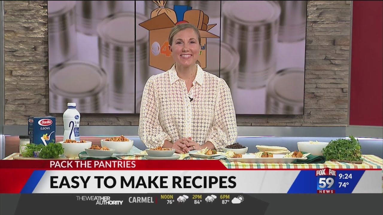 Kylee’s Kitchen shares easy recipes using food pantry staples in honor