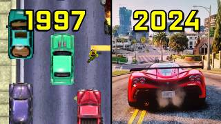 Evolution of Grand Theft Auto 1997-2023