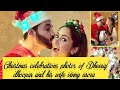 Christmas celebrations photos of dheeraj dhoopar and his wife vinny arora