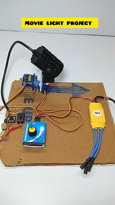 Dj movie light • dc motor #ledlight #electricproject #tech #ytshots